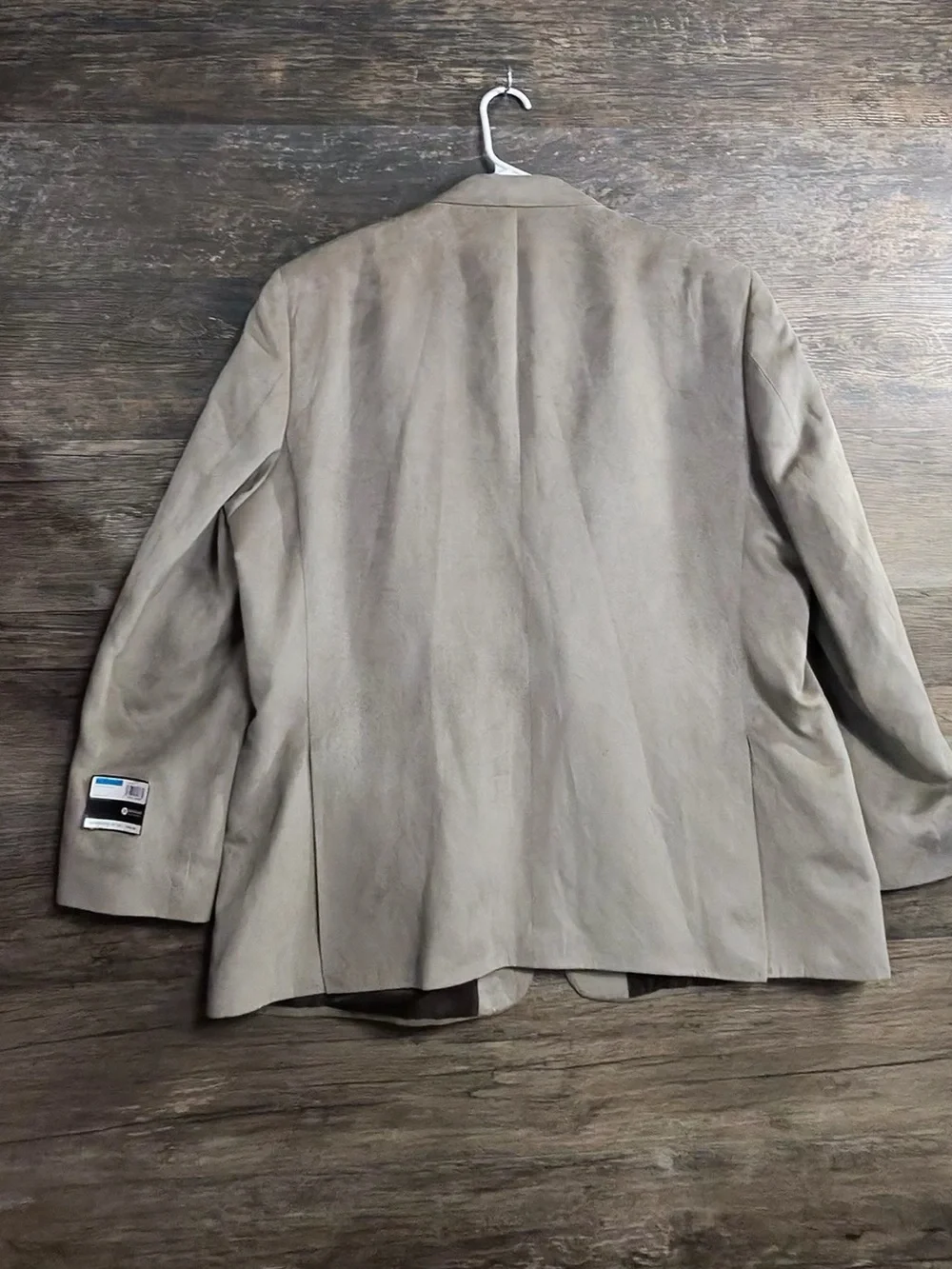 Haggar Men's Taupe Blazer - Two-Button Sport Coat